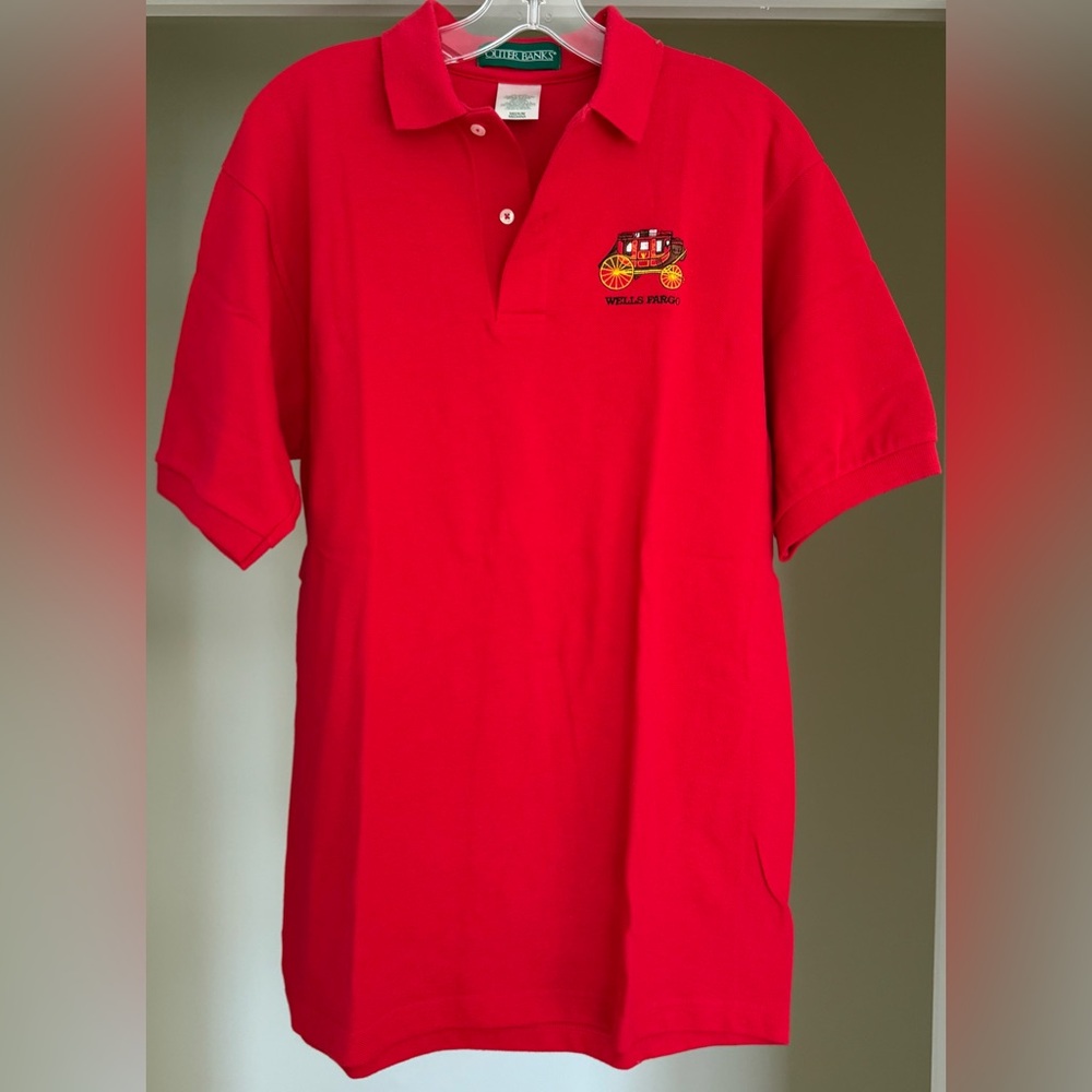 Wells Fargo Red Polo Shirt